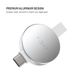 Nabíjecí USB-C adaptér FIXED Orb 2 pro Apple Watch s podporou rychlonabíjení, bílý