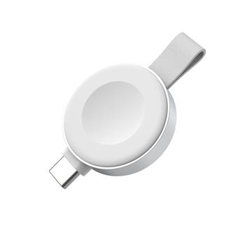 Nabíjecí USB-C adaptér FIXED Orb 2 pro Apple Watch s podporou rychlonabíjení, bílá