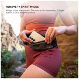 Sportovní ledvinka FIXED Sportbelt, šedá