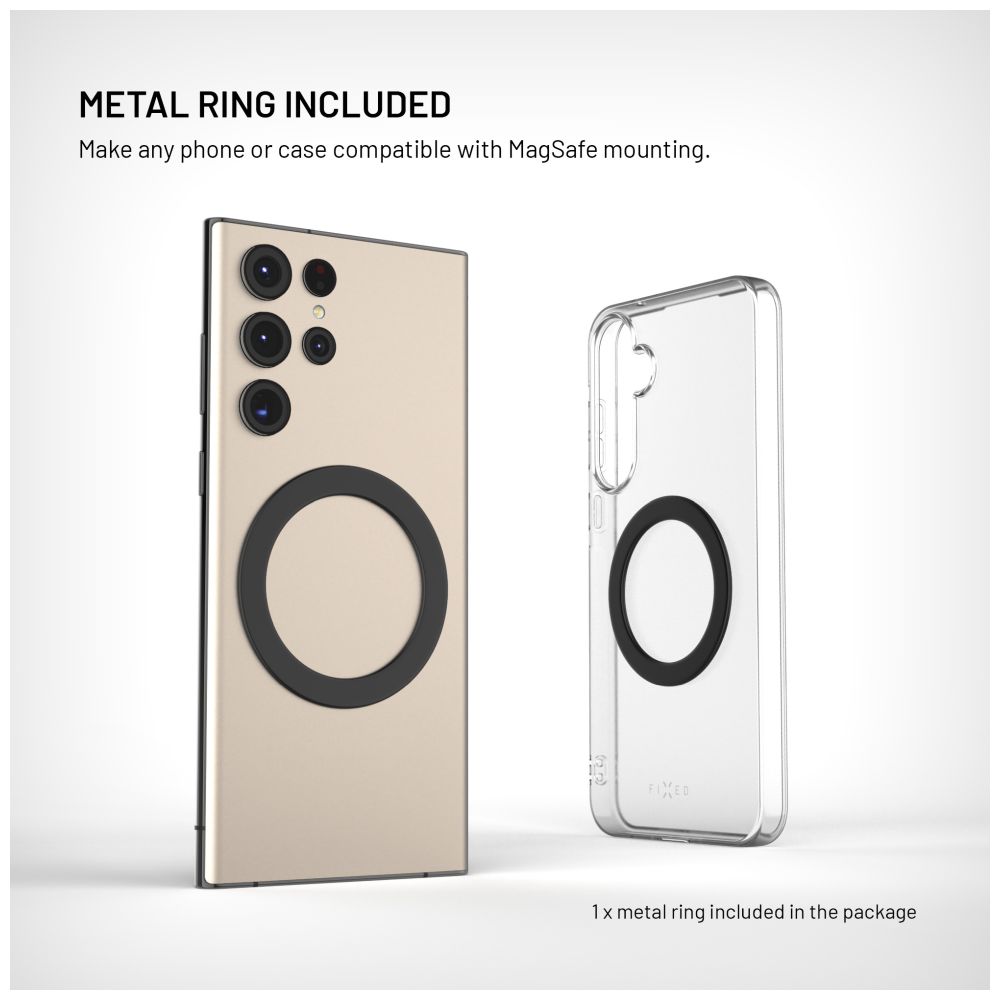 Fitness držák mobilního telefonu FIXED MagGrip Active s MagSafe uchycením, černý