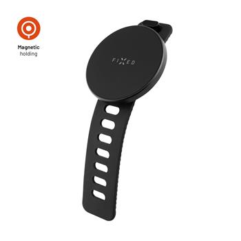 Fitness držák mobilního telefonu FIXED MagGrip Active s MagSafe uchycením, černá