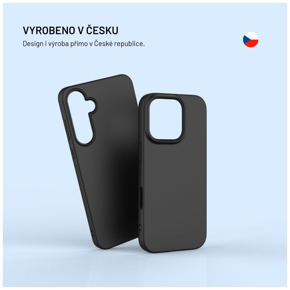 TPU gelový kryt FIXED ReStory pro Samsung Galaxy A36 5G, černý