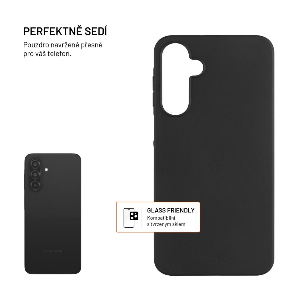 TPU gelový kryt FIXED ReStory pro Samsung Galaxy A26 5G, černý
