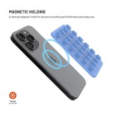 MagSafe držák s přísavkami FIXED MagMate, modrý