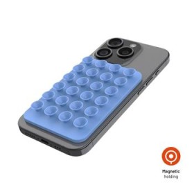 MagSafe držiak s prísavkami FIXED MagMate, modrý