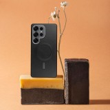 GENTLEMAN MAG COVER Case compatible with MagSafe for SAMSUNG S25 FE black