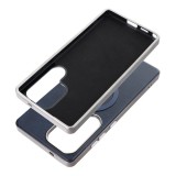 GENTLEMAN MAG COVER Case compatible with MagSafe for SAMSUNG S25 FE navy blue