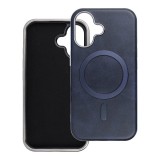 GENTLEMAN MAG COVER Case compatible with MagSafe for IPHONE 16e (SE 4 2025) navy blue