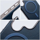 GENTLEMAN MAG COVER Case compatible with MagSafe for IPHONE 16e (SE 4 2025) navy blue