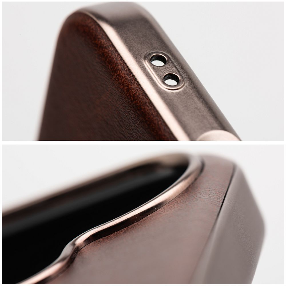 GENTLEMAN MAG COVER Case compatible with MagSafe for IPHONE 16 PRO brown
