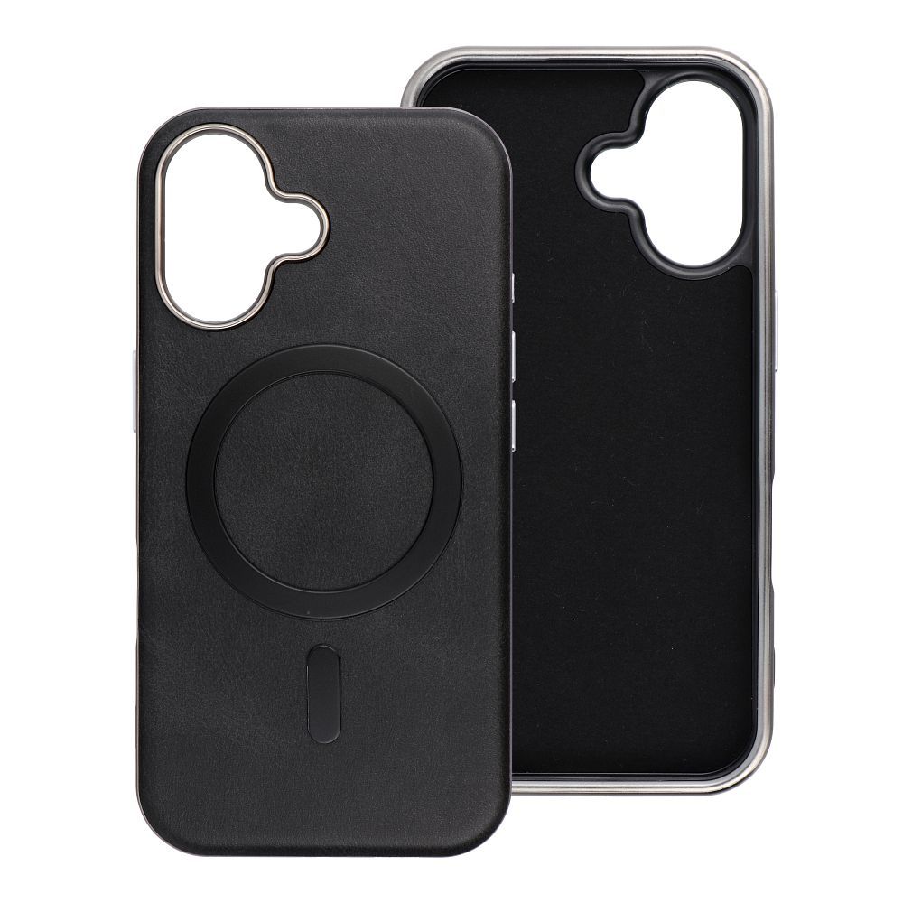 GENTLEMAN MAG COVER Case compatible with MagSafe for IPHONE 15 PRO black