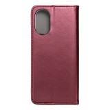 SMART MAGNETO Book case for OPPO A18 / A38 burgundy