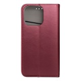 SMART MAGNETO Book case for IPHONE 16 Pro burgundy