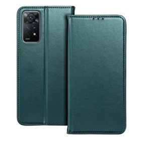 flipové púzdro Smart Magneto pre Xiaomi Redmi Note 12 Pro Plus 5G, tmavo zelená