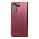 SMART MAGNETO Book case for XIAOMI XIAOMI Redmi 13C 4G / 13C 5G / POCO C65 burgundy