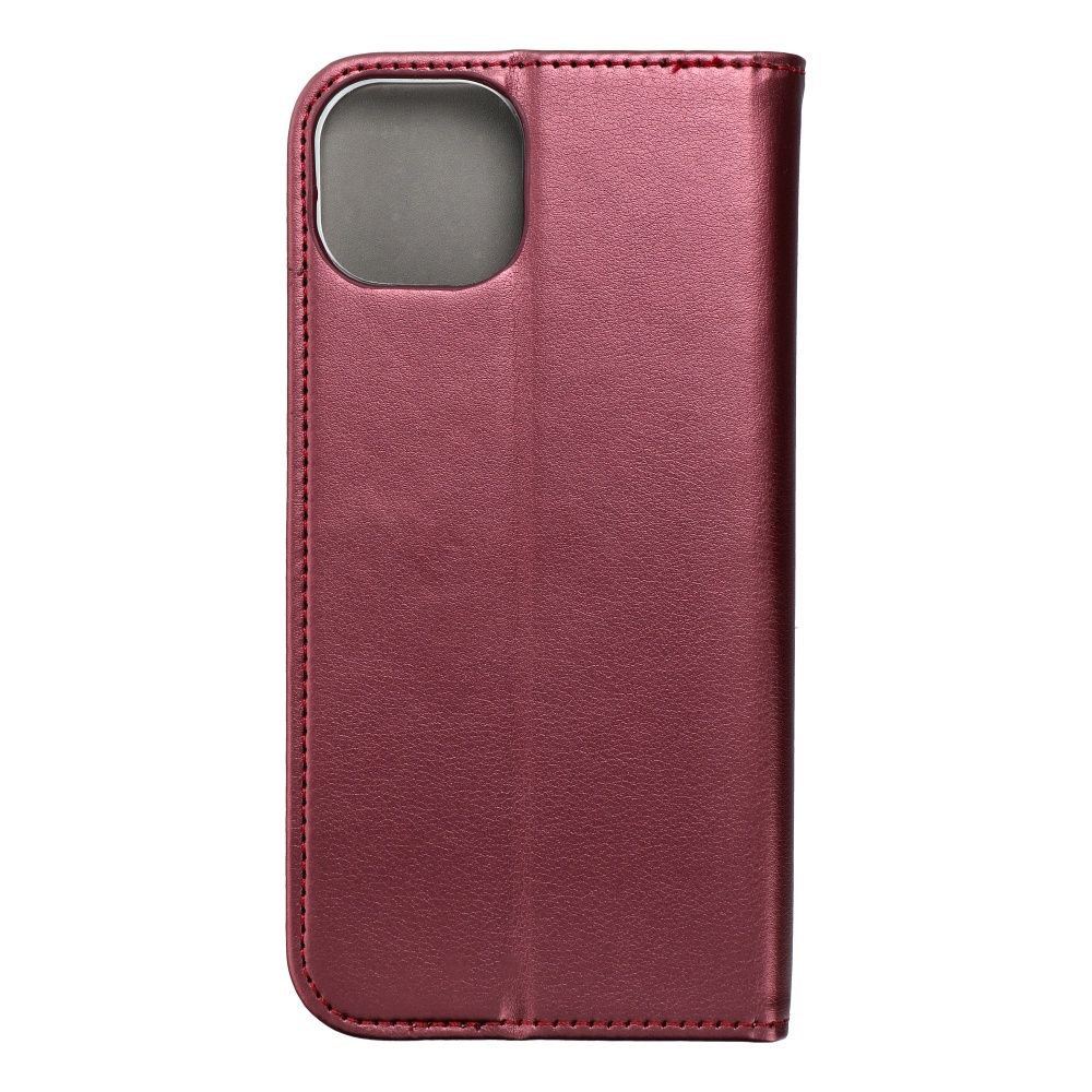 SMART MAGNETO Book case for IPHONE 15 Plus burgundy