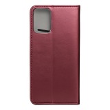 SMART MAGNETO Book case for MOTOROLA G24 burgundy
