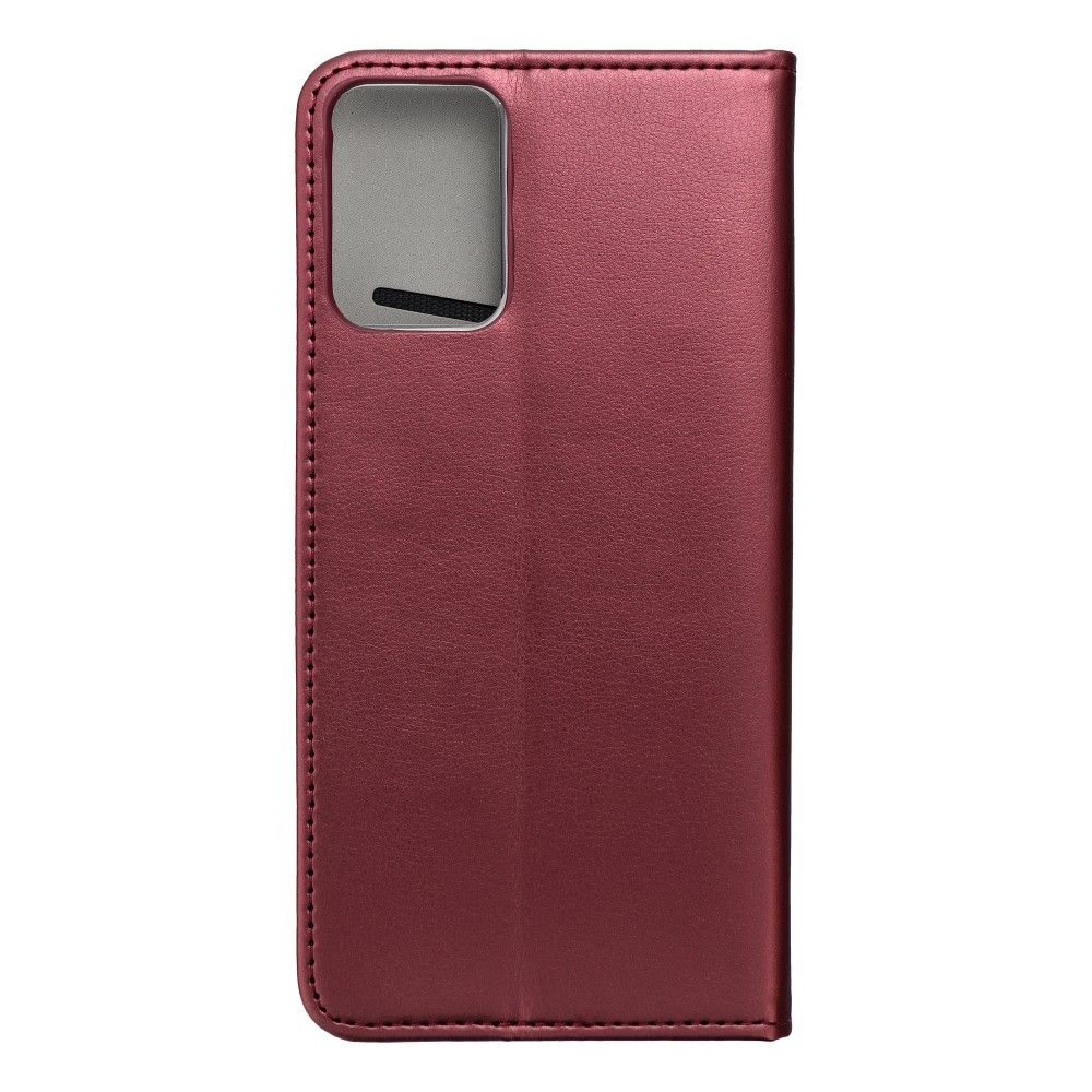 SMART MAGNETO Book case for MOTOROLA G24 burgundy