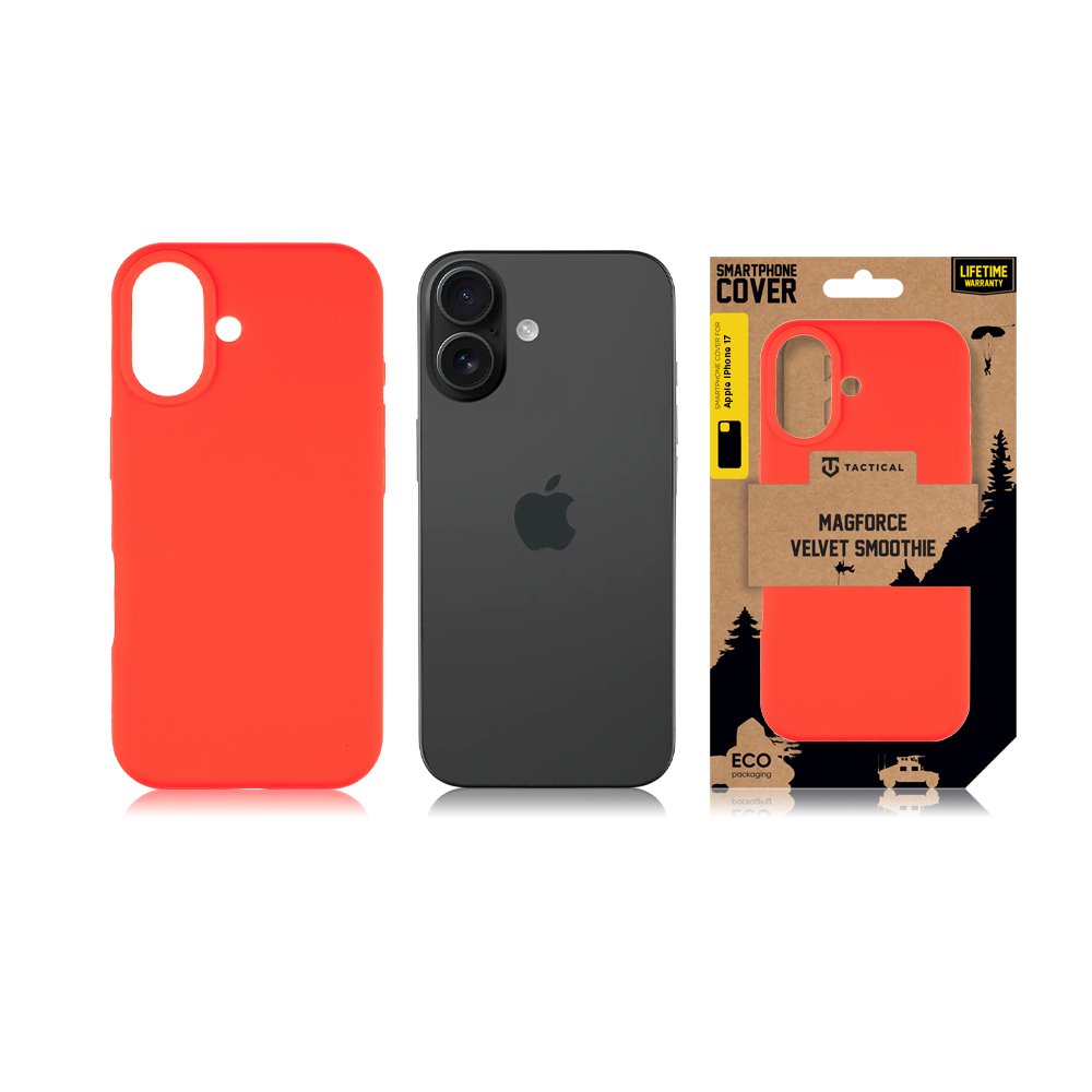 Tactical MagForce Velvet Smoothie Kryt pro Apple iPhone 17 Chilli