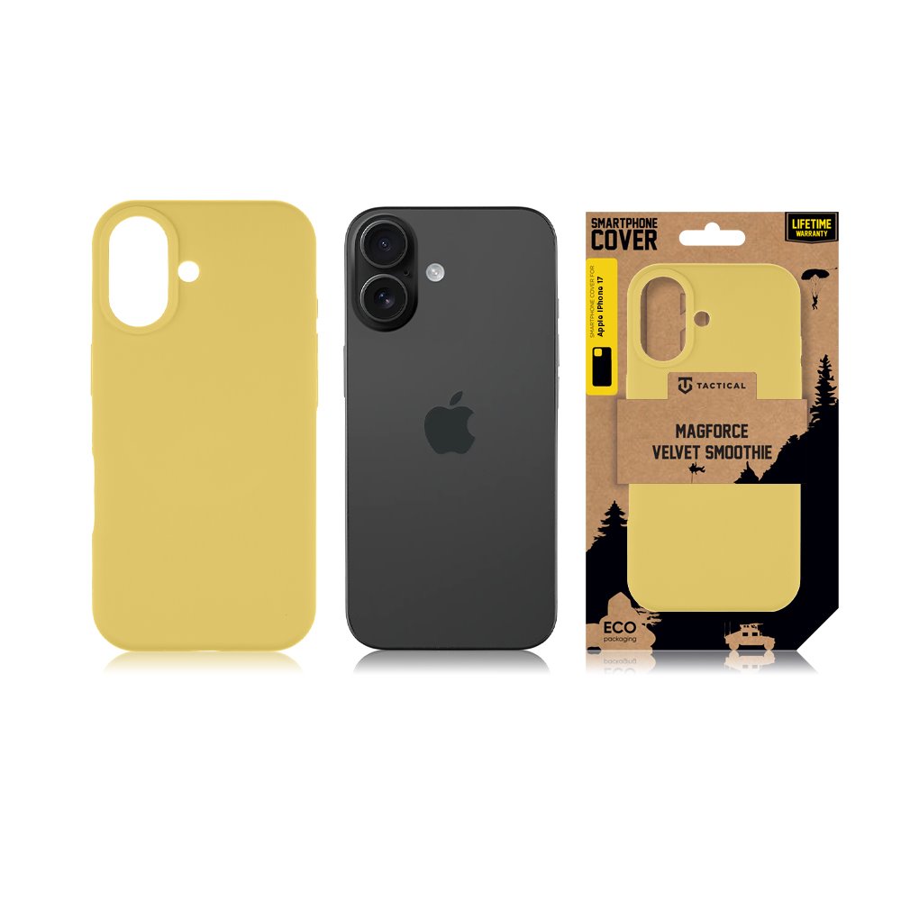 Tactical MagForce Velvet Smoothie Kryt pro Apple iPhone 17 Banana