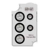 OBAL:ME Ochrana Čoček pro Samsung Galaxy S24 Ultra Titanium Black