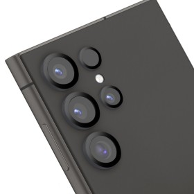 OBAL:ME ochrana šošoviek pre Samsung Galaxy S24 Ultra, titanium black