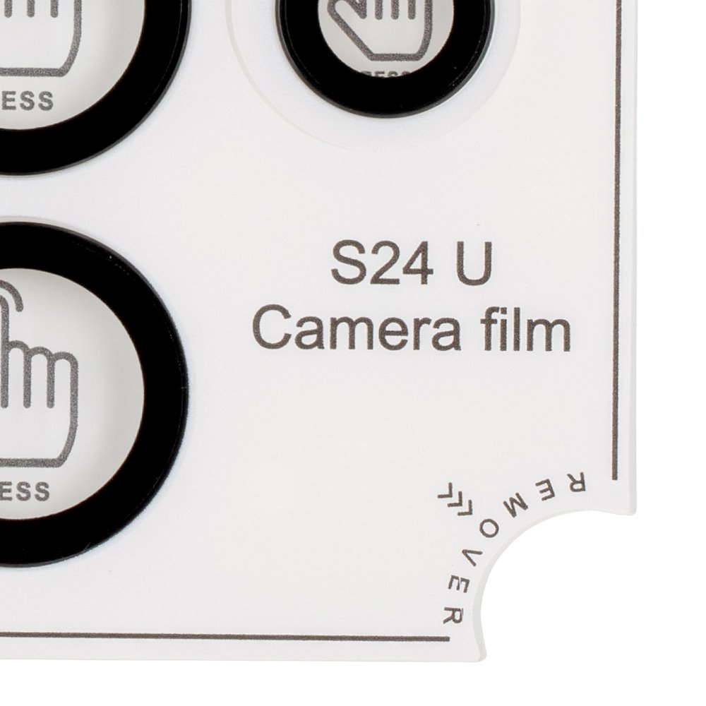 OBAL:ME Ochrana Čoček pro Samsung Galaxy S24 Ultra Titanium Black