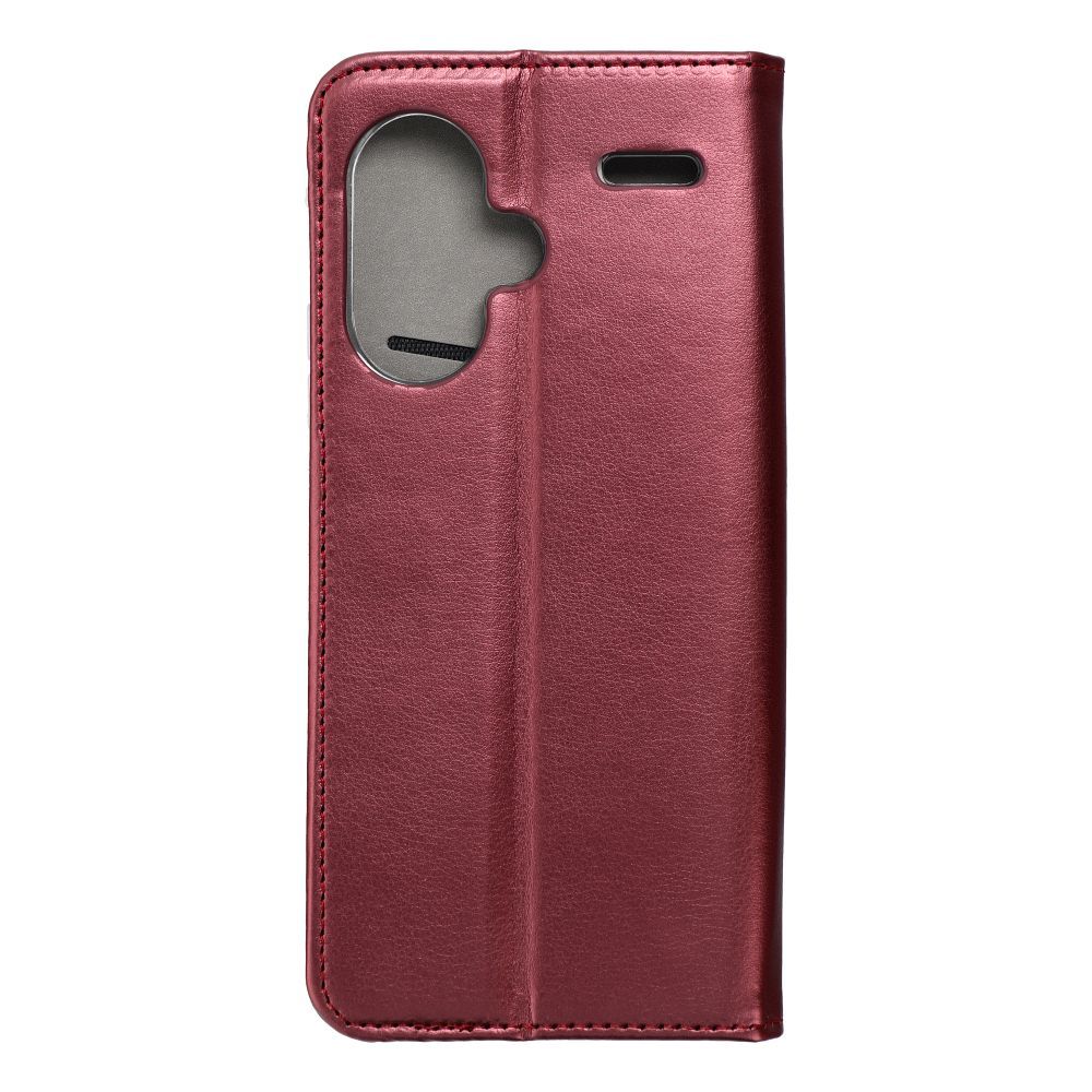 SMART MAGNETO Book case for XIAOMI Redmi Note 13 Pro Plus 5G burgundy