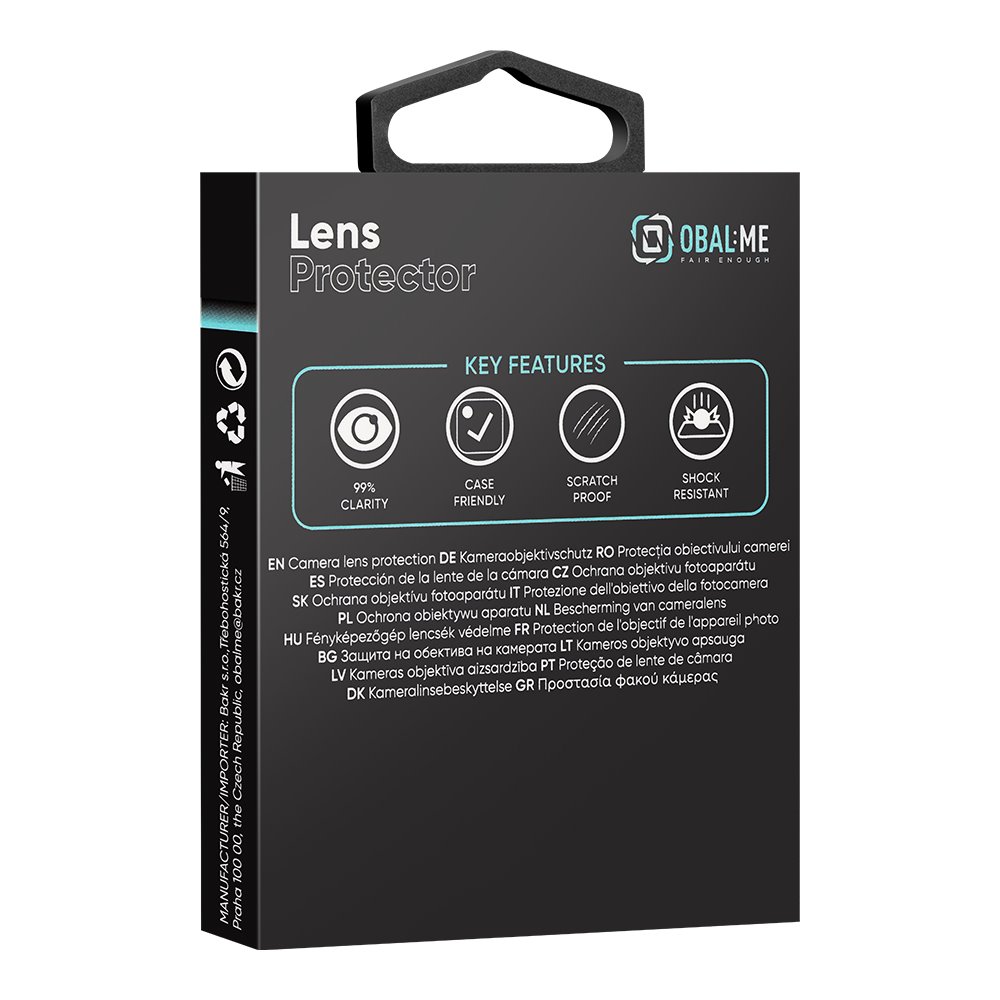 OBAL:ME Ochrana Čoček pro Apple iPhone 17 Pro/17 Pro Max Indigo