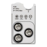 OBAL:ME Ochrana Čoček pro Apple iPhone 17 Pro/17 Pro Max Silver