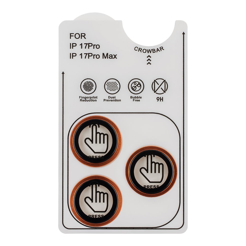 OBAL:ME Ochrana Čoček pro Apple iPhone 17 Pro/17 Pro Max Orange