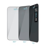 OBAL:ME Privacy 5D Tvrzené Sklo pro Apple iPhone 17/17 Pro Black