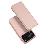 DUX DUCIS wallet case SKIN PRO for IPHONE 17 PRO rose