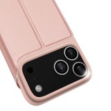DUX DUCIS wallet case SKIN PRO for IPHONE 17 PRO rose