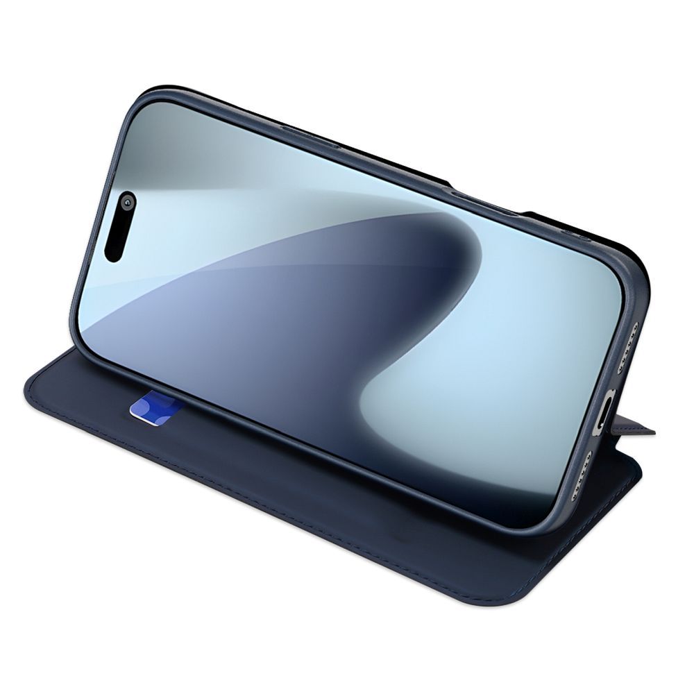 DUX DUCIS wallet case SKIN PRO for IPHONE 17 PRO blue