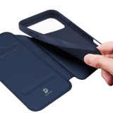 DUX DUCIS wallet case SKIN PRO for IPHONE 17 PRO MAX blue