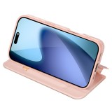 DUX DUCIS wallet case SKIN PRO for IPHONE 17 rose