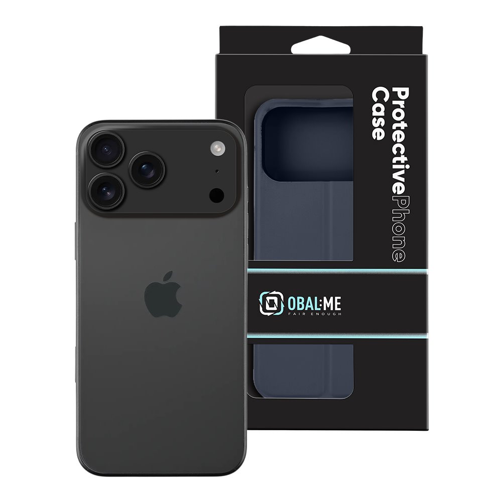 OBAL:ME SmoothTouch Pouzdro pro Apple iPhone 17 Pro Max Dark Blue