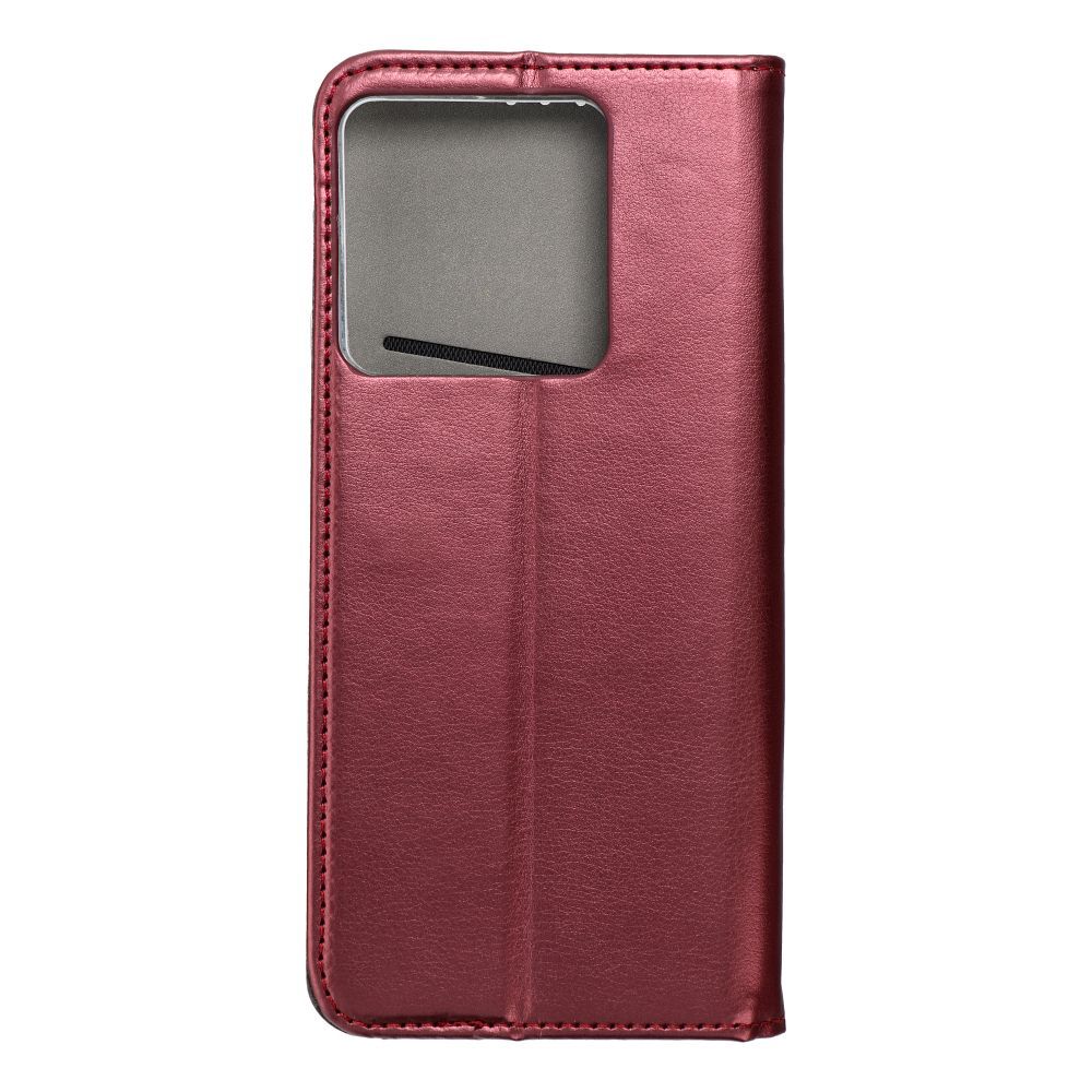 SMART MAGNETO Book case for XIAOMI Redmi Note 13 Pro 5G burgundy