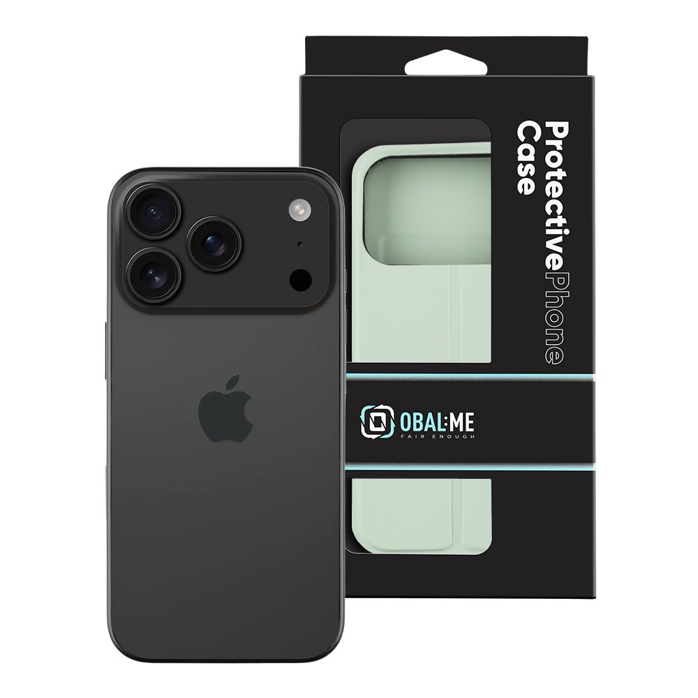OBAL:ME SmoothTouch Pouzdro pro Apple iPhone 17 Pro Mint Green
