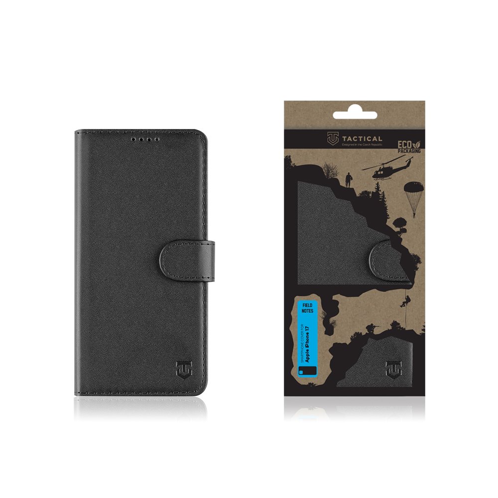Tactical Field Notes pro Apple iPhone 17 Black