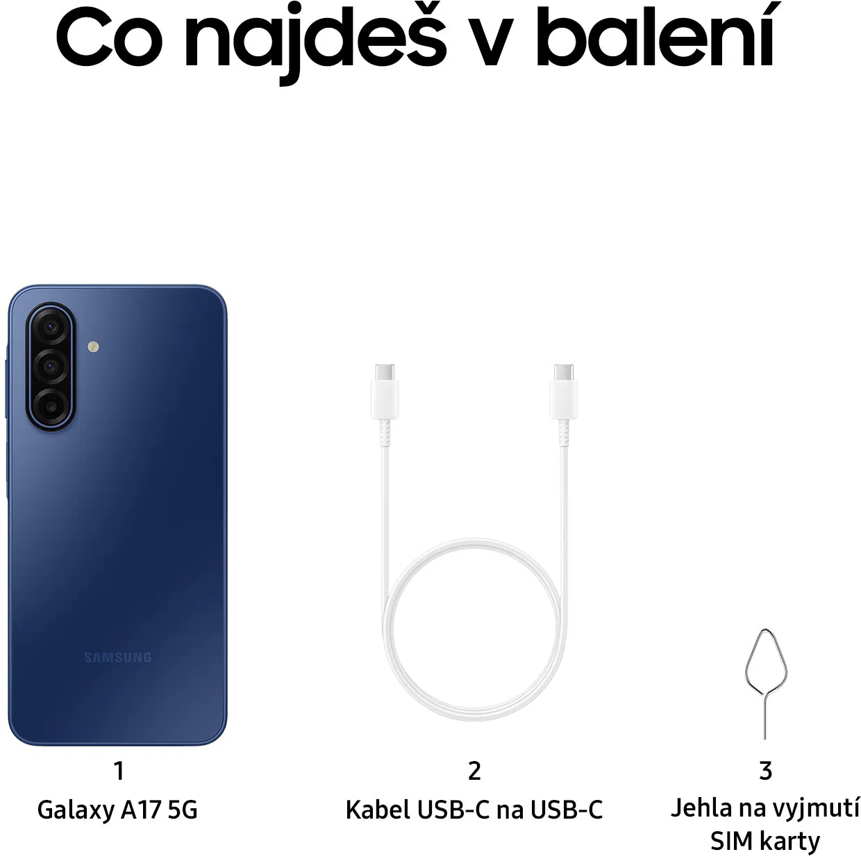 Samsung Galaxy A17 5G (SM-A176) 8GB/256GB Modrá