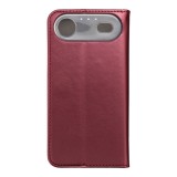 SMART MAGNETO Book case for IPHONE 17 Air burgundy