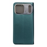 SMART MAGNETO Book case for IPHONE 17 Pro Max dark green
