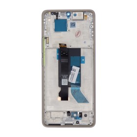 LCD display + dotyková doska + predný kryt pre Xiaomi Redmi Note 14S, black (Service Pack)