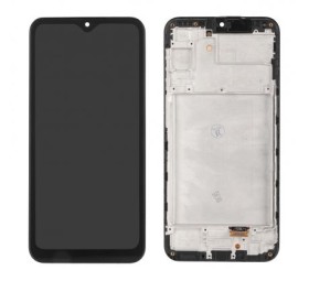 LCD display + dotyková doska + predný kryt pre Samsung Galaxy A24, TFT