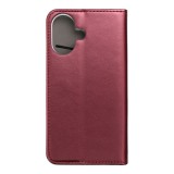 SMART MAGNETO Book case for IPHONE 17 burgundy