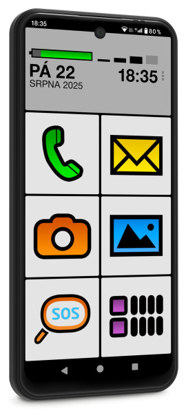 Aligator S8000 Senior 4GB/128GB černá