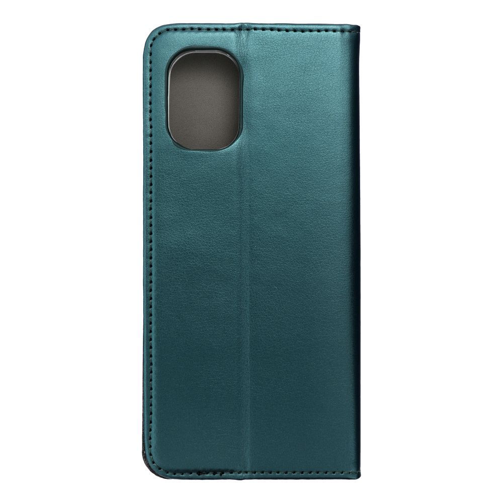 SMART MAGNETO Book case for MOTOROLA G55 5G dark green