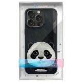NIMMY case BIG EYED PET 2.0 Panda for IPHONE 15 Pro Max black